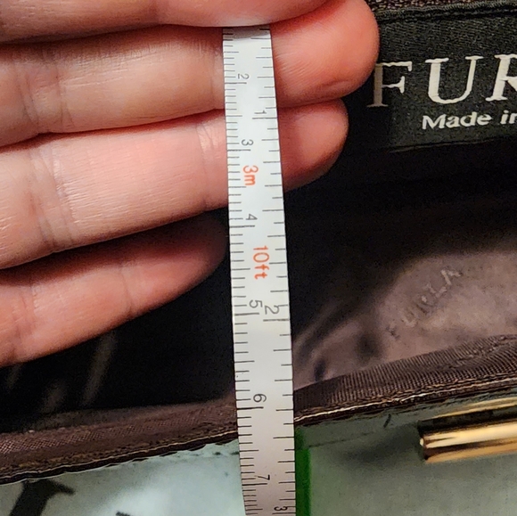 Furla alligator embossed leather shoulder bag - Picture 8 of 8